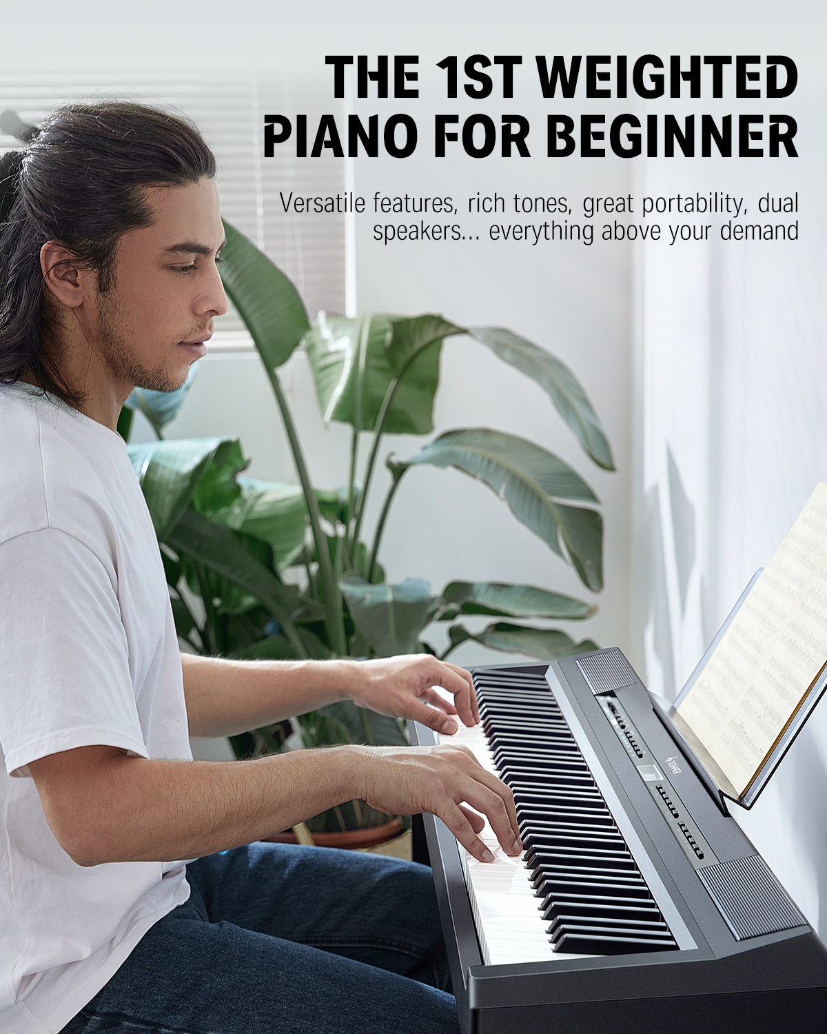 Donner DEP-20 88-Key Weighted Digital Piano photo 3