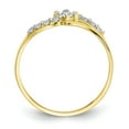 thumbnail image 2 of 10k CZ Ring in 10k Yellow Gold - Size 6, 2 of 3