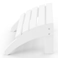 thumbnail image 5 of WestinTrends Malibu Outdoor Adirondack Style Ottoman, White, 5 of 15