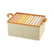 thumbnail image 2 of Caja de almacenamiento plegable para armario, beige, 40*27*21cm, 2 of 3
