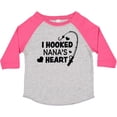 thumbnail image 3 of Inktastic I Hooked Nana's Heart with Fishing Rod Boys or Girls Toddler T-Shirt, 3 of 5