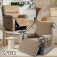 thumbnail image 6 of Aorsher 100% Waterproof Recliner Chair Cover for Home, Non Slip Covers for Recliner Chair with Pocket, Washable Reclining Chair Cover Furniture Protector for Kids, Pets, 6 of 15