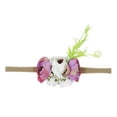 thumbnail image 2 of Diademas florale bebé, cabello, elástica recién nacido diadema niños , accesorio fotografía de fiest C Yotijar diadema de flores de seda, 2 of 5