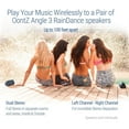 thumbnail image 5 of OontZ Angle 3 RainDance IPX7 Waterproof Bluetooth Speaker - 10W Portable Speaker Bluetooth 4.2, 5 of 6
