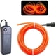 thumbnail image 2 of Tira de luces de neón MaxLax EL Wire naranja de 10 m con paquete de baterías, 2 of 7