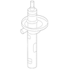 Genuine OE Volkswagen Strut - 5C0-413-031-BD