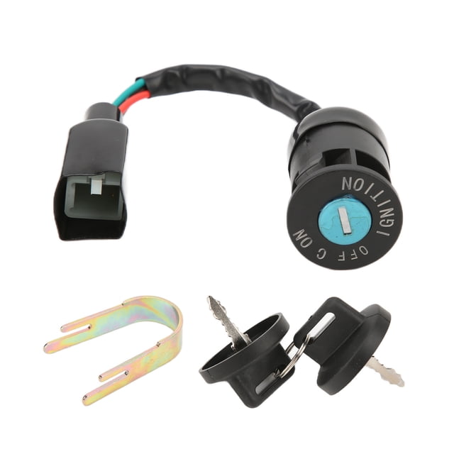 Interruptor de encendido con 2 llaves 0453417 de repuesto para Polaris Sportsman 90 Predator 90 Outlaw 90