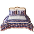 thumbnail image 2 of Greenland Home Fashions Marsha Cotton-Rich Quilt and Pillow Sham Set, 2 of 7