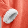 thumbnail image 6 of ZJXFGS Oversized Sweaters for Women Long Sweaters for Women Cozy Sweaters for Women Pullover Sweaters for Women Orange L, 6 of 8