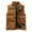 Brown-o9, variant on Puffer Vest Men Sleeveless Zip Up Vest Quilted Down Waterproof Windproof Jacket Stand Collar Winter Puffy Insulated Coat for Running Golf Outdoor,Brown L