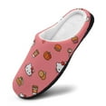 thumbnail image 3 of Womens Cozy Slippers Hello Kitty Warm Soft Plush Slipper Slip-on House Shoes for Home Indoor Outdoor, 3 of 7