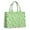 Green Cow Spot, variant on Large Capacity Tote Bag,Green Cow Spot Pattern Handbag Fashion Luxury Tote Bag,15.7"x13"x 5.1" Inches,Laptop Compatible