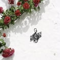 thumbnail image 5 of 1pc Music Notes Wall Art Metal Wall Art Decor Musical Notes Sign Black Hanging Sculpture for Home Office Bedroom, 5 of 7