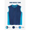thumbnail image 2 of KingSize Men's Big & Tall Cling-Free Swim Muscle Tank, 2 of 3