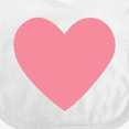 thumbnail image 4 of Inktastic Pink Valentine's Day Heart Boys or Girls Baby Bib, 4 of 4