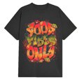 thumbnail image 1 of I Choose Happiness Good Graff Black Medium T-Shirt, 1 of 2