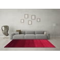 thumbnail image 3 of Ahgly Company Indoor Rectangle Abstract Pink Contemporary Area Rugs, 4' x 6', 3 of 4