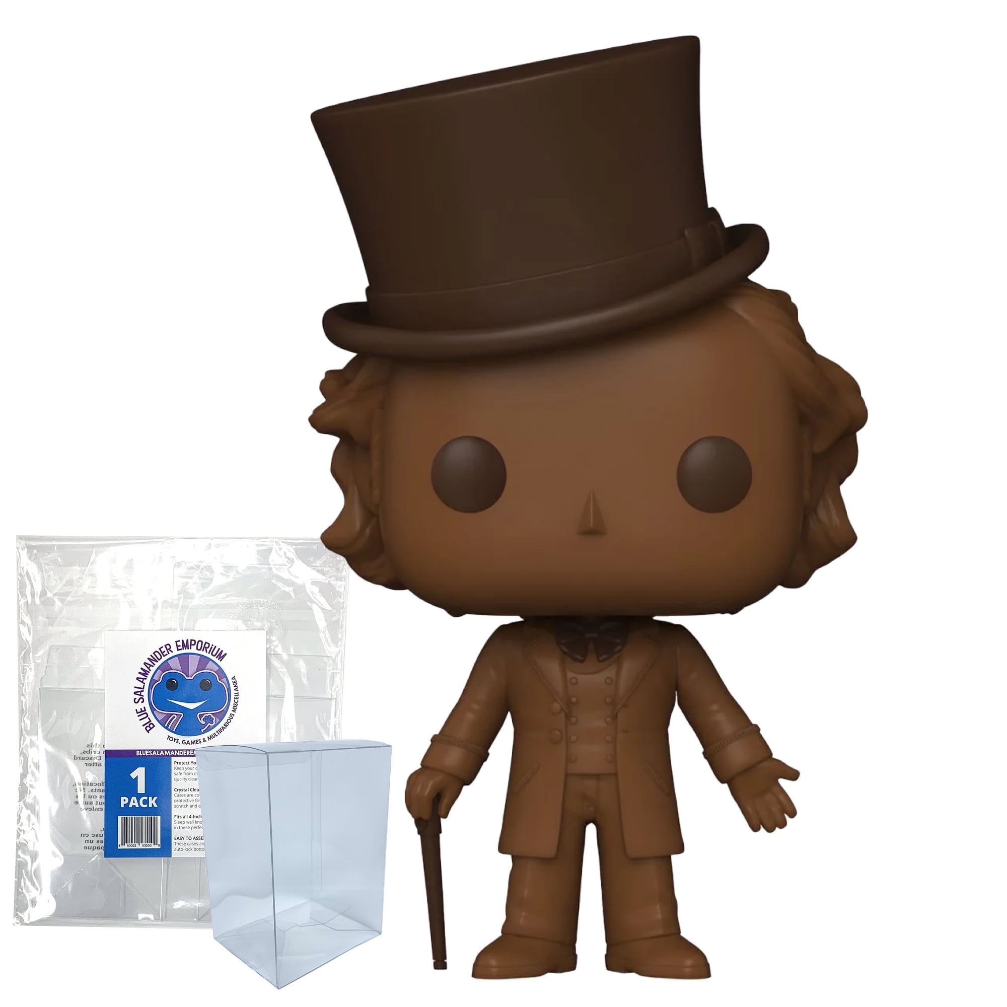 Funko Pop! Wonka Scented #1669 Vinyl Figure + Blue Salamander Emporium Protective Case