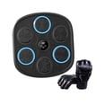 thumbnail image 2 of Máquina de boxeo electrónica, luces RGB, entrenador de boxeo ajustable de velocidad para artes marciales Fibra de carbono negro, 2 of 8