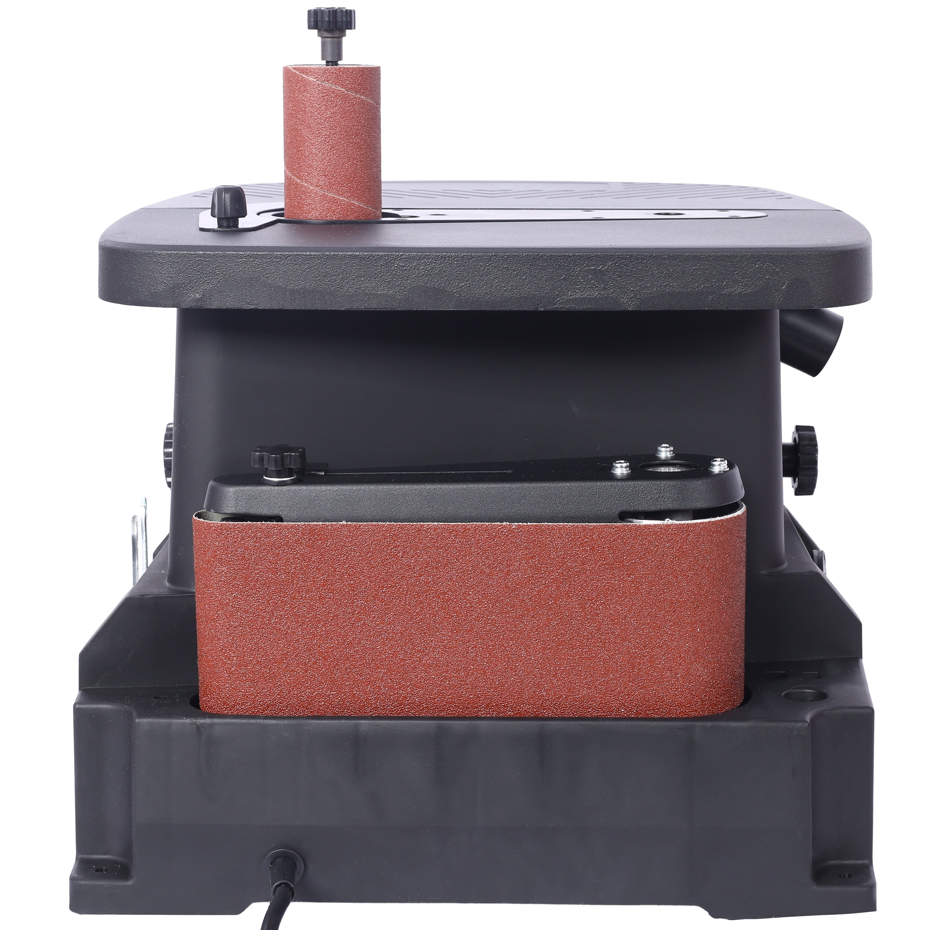 Cordless Drill Vertical Oscillating Spindle Sander & Belt Sander, 2 IN 1 Combination Woodworking Machine,Impact Driver