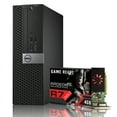 thumbnail image 1 of Dell OptiPlex Gaming Desktop - Radeon R7 4GB Graphics Card | Intel i7 7700 Processor|1TB NVME SSD 16GB RAM|New Wireless Keyboard & Mouse| Win 10 Pro| WiFi - Refurbished, 1 of 7