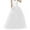 White, variant on EllieWely 20+ Colors Women's Floor Length Long Tulle Tutu Skirt Black Size S/M/L