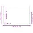 thumbnail image 4 of vidaXL Store Latéral Rétractable 220x300 cm Crème, 4 of 4