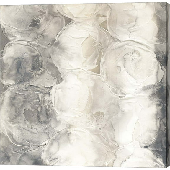 Great Art Now Gray Circles I by Chris Paschke Canvas Wall Art