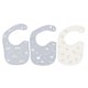thumbnail image 1 of 3pcs Baby Bibs Cute Animal Patterns Button Closure Soft Cotton Water Absorption Infant Drool Bibs Lamb, 1 of 4