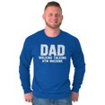 thumbnail image 3 of Dad Walking Talking ATM Machine Funny Men's Long Sleeve Tee T Shirt Brisco Brands X, 3 of 5