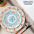 thumbnail image 3 of Corelle Terracotta Dreams Dinnerware Set for 6, 18 Pieces | Dinner Plates, Appetizer Plates, and 18 Oz Bowls | Dishwasher, Microwave, and Freezer Safe | Proudly Made in the USA, 3 of 19