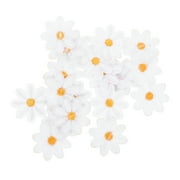 30 Pcs Daisy Patch Iron Patches Adorable Decor Flower Applique Flowers Polyester Clothes