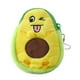 thumbnail image 3 of Mujer Aguacate Forma Mini Monedero Pequeña Cartera () Amarillo, 3 of 8