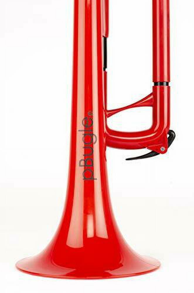 pBugle Plastic Bb Bugle Red