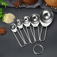 thumbnail image 5 of AJKSFHIU Measuring Spoons,Stainless Steel Measuring Spoons Cups Set, Measuring Spoons Set, Food Grade Stainless Steel measuring cups, Tablespoon and Teaspoon for Measure Liquid and Dry Ingredients, 5 of 9