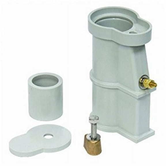 S.R.Smith AS100P 6 in. Universal Anchor Plastic Pool Rail & Ladder Anchor Tubing