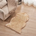 thumbnail image 3 of TechWave Rug Beige Area Rugs Sheepskin Rug Fuzzy Soft Ft Rugs Machine Washable Shag Rug Nursery Throw Rugs For Bed Living Kids Room Decorative Extra Soft Throw Blanket 70x78 Heated Blanket 60x80 Link, 3 of 3