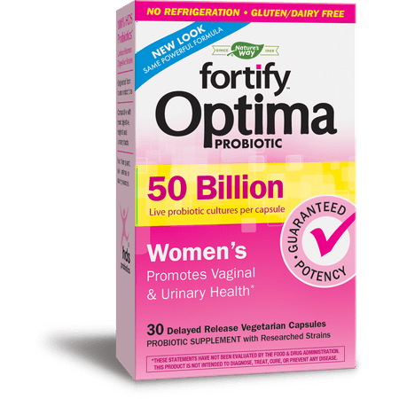 Fortify Optima Womens Probiotics 50 Billion Cultures 30