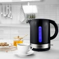 thumbnail image 2 of Courant Cordless 1.7 Liter Electric Kettle, LED Indicator, Washable Filter, Durable, Lightweight, New, Black, 2 of 5