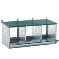 thumbnail image 4 of Leumius Nesting Boxes for Chickens,3-Hole Chicken Nesting Boxes, Large Vented Holes Chicken Coop Box for Outdoor Chicken Coop Farm Yard,Green, 4 of 7