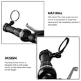 thumbnail image 3 of Transemion Rearview Handlebar Mirror Wide-angle Convex Back Mirrors Adjustable Accessory Reflective Accessories Specular Black 51mm 1Set, 3 of 6