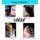 thumbnail image 4 of uds. De uñas con garras para dedos de Halloween, uñas góticas Punk con diamantes de imitación, 4 of 4