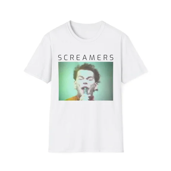 the screamers 122 hours of fear (live at the target) with title tshirt