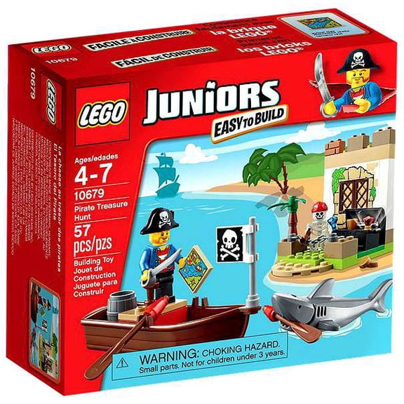 Pre-Owned LEGO Juniors Pirate Treasure Hunt Set #10679