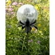Achla GBS-13 Pétales Regarder Globe Stand - Noir Poudré – image 2 sur 3