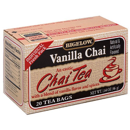 Bigelow Vanilla Chai Tea, 20ct (Pack of 6)