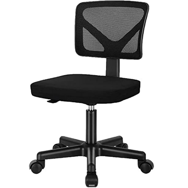 Ergonomic Home Office Desk Chair Adjustable Armless Computer
