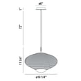 thumbnail image 4 of 37106-010 Eurofase Lighting Park - 14.25 Inch 20W 2 Led Small Pendant, 4 of 4