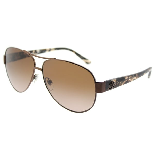 Tory Burch TY 6057 324213 Womens Aviator Sunglasses Polycarbonate Lens -  