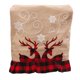 thumbnail image 1 of Kearding Funda de silla de comedor de Navidad bordada Navidad Santa Claus Elk manga cocina Antimacassar fiesta favores funda hogar Hotel Kits de decoración para fiestas Doble alce Kearding HA069375-01, 1 of 6